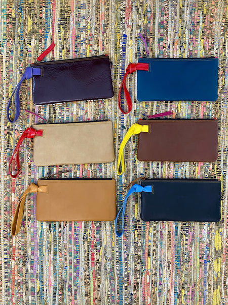 Wholesale Lyla Leather Wristlet - Pack of 3