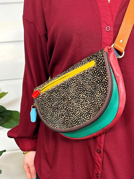 Wholesale Mally Leather Crossbody Belt Bag - Pack of 3