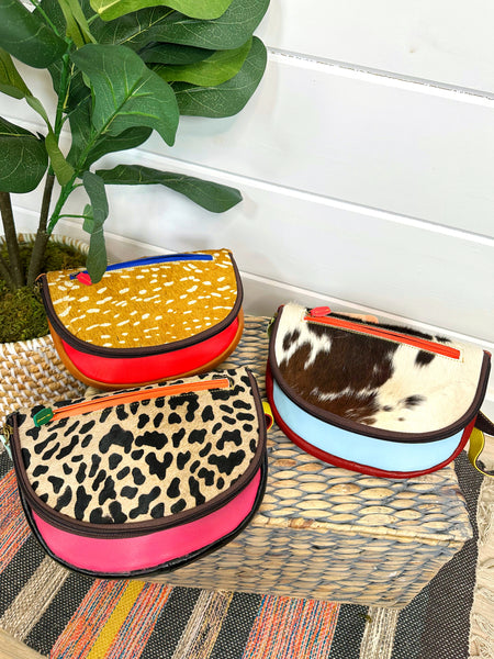 Wholesale Mally Leather Crossbody Belt Bag - Pack of 3