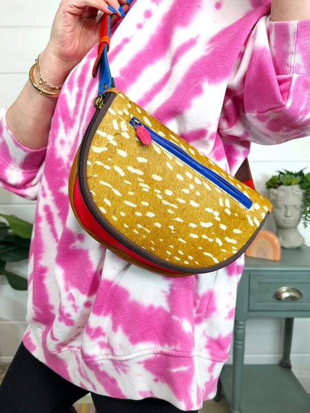Wholesale Mally Leather Crossbody Belt Bag - Pack of 3