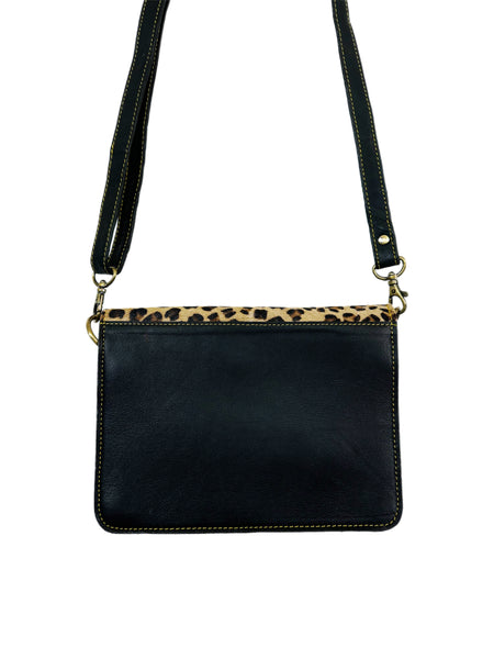 Sloane Hair on Hide Leather Crossbody