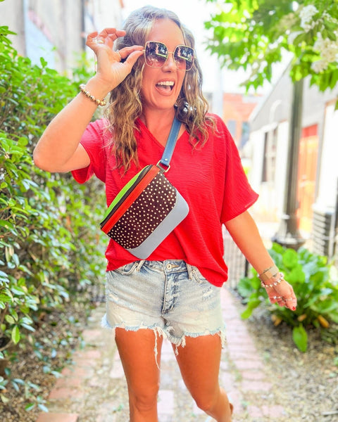 Romy Leather Fanny Pack - Pack of 6