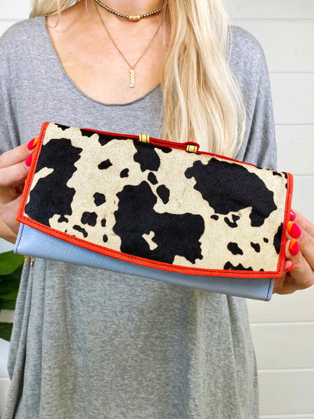 Wholesale Cassia Leather Wallet Clutch - Pack of 3