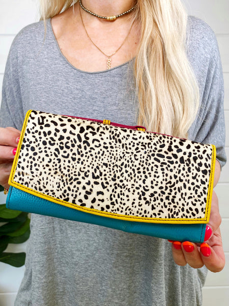 Wholesale Cassia Leather Wallet Clutch - Pack of 3