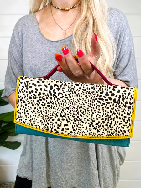 Wholesale Cassia Leather Wallet Clutch - Pack of 3