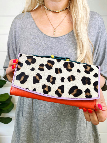 Wholesale Cassia Leather Wallet Clutch - Pack of 3