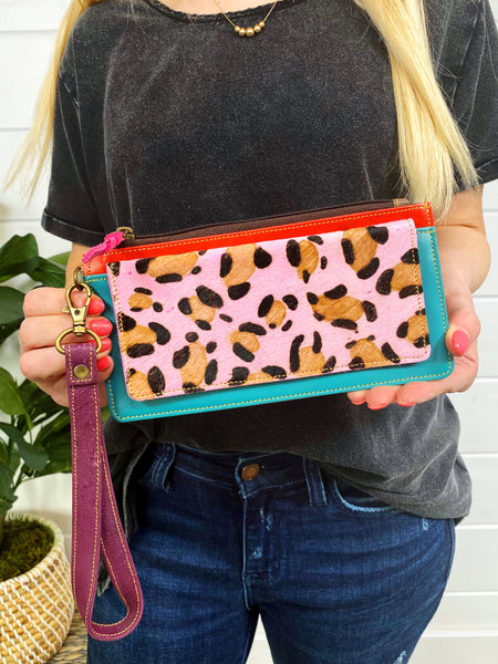 Wholesale Aria Leather Wallet Wristlet - Pack of 3