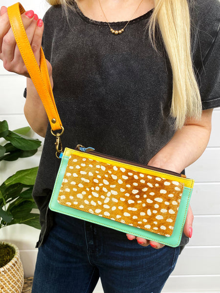 Wholesale Aria Leather Wallet Wristlet - Pack of 3